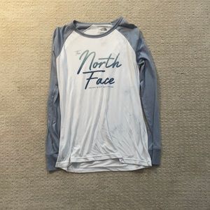 North face, small long sleeve shirt